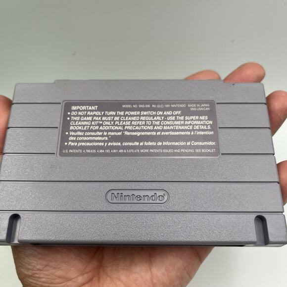 Mario Paint (Super Nintendo SNES, 1991) Authentic Game Cartridge Only TESTED - Picture 3 of 5